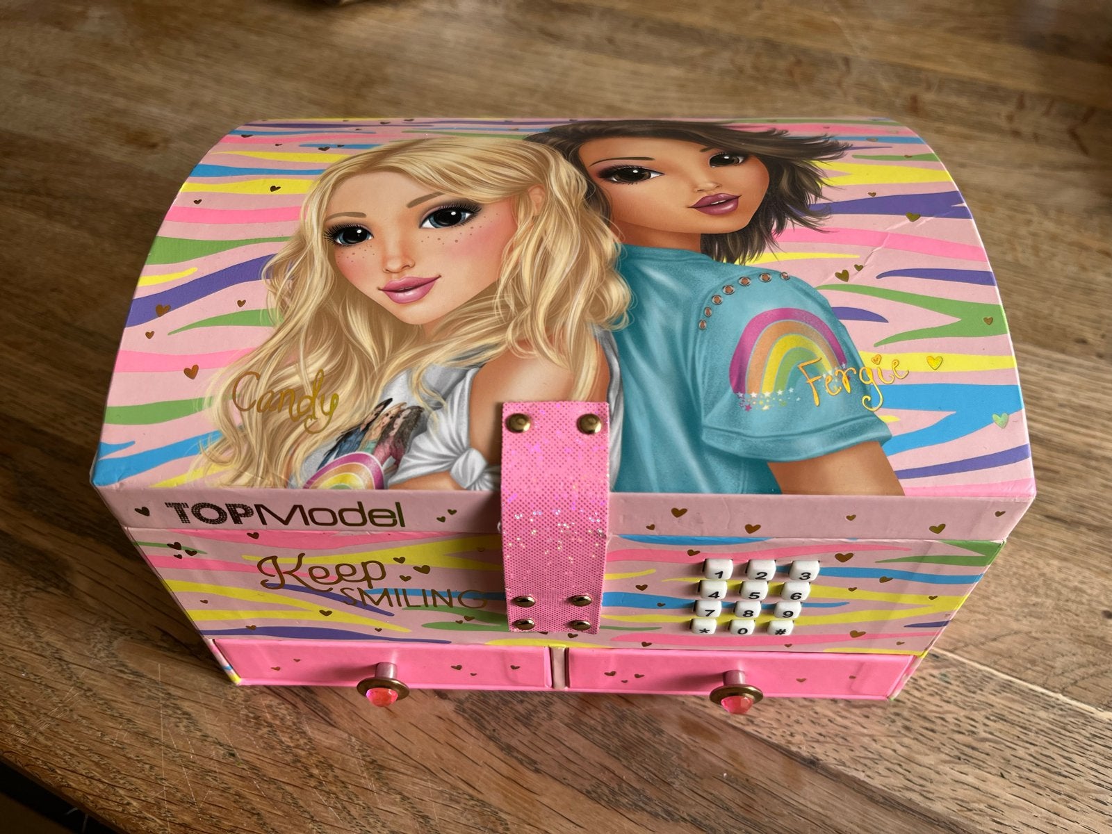 TOPModel sieradendoos met code en muziek, Ophalen of Verzenden, Zo goed als nieuw, Meisje