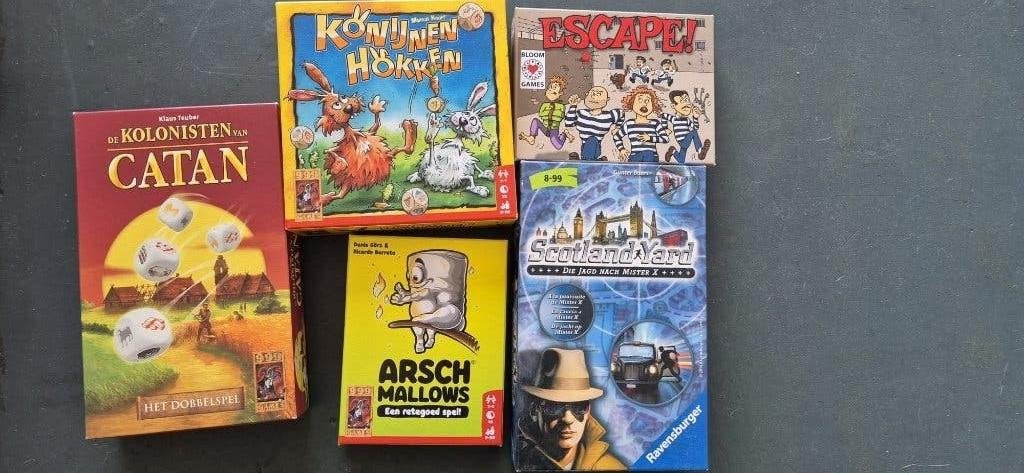 Spelletjes, Een of twee spelers, Ophalen, Zo goed als nieuw, Onbekend