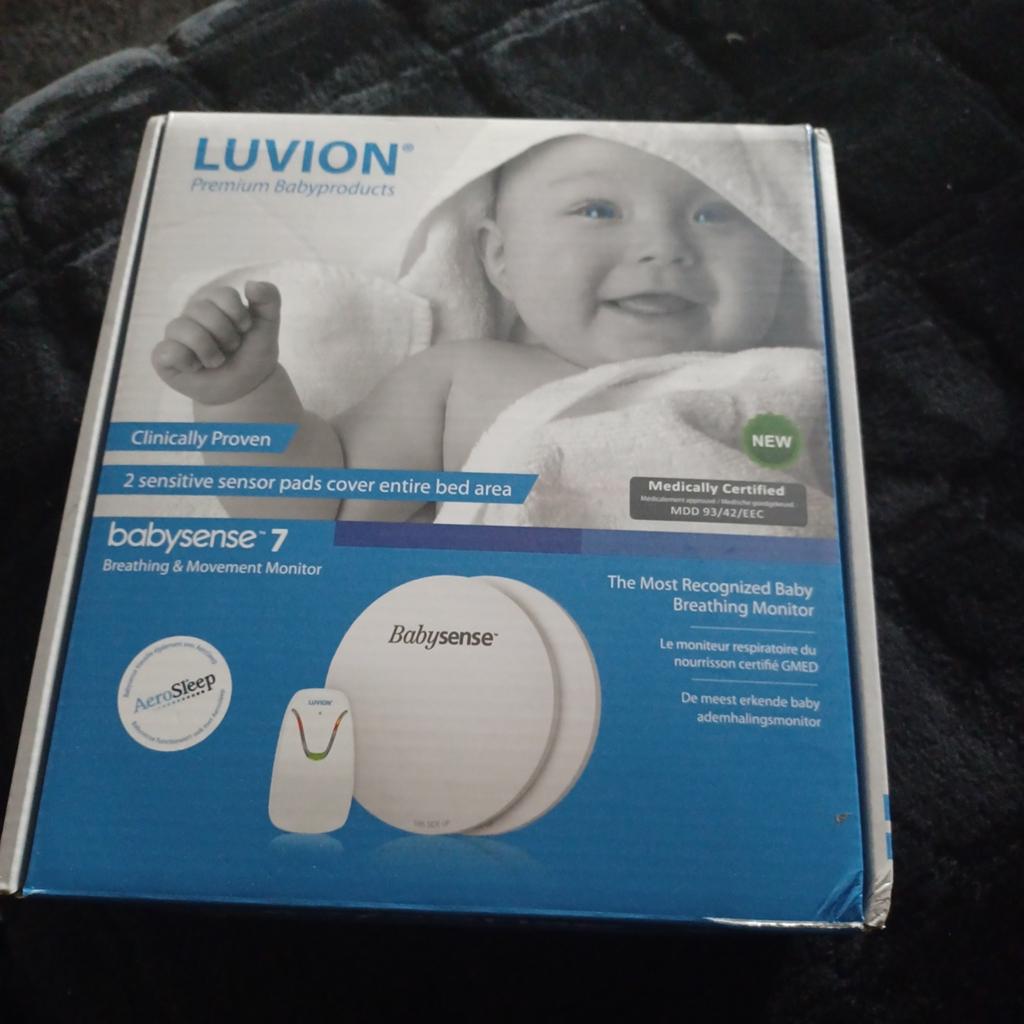 LUVION BABYSENSE 7 (Ademhalings monitor baby), Ophalen of Verzenden, Zo goed als nieuw, 250 meter of meer