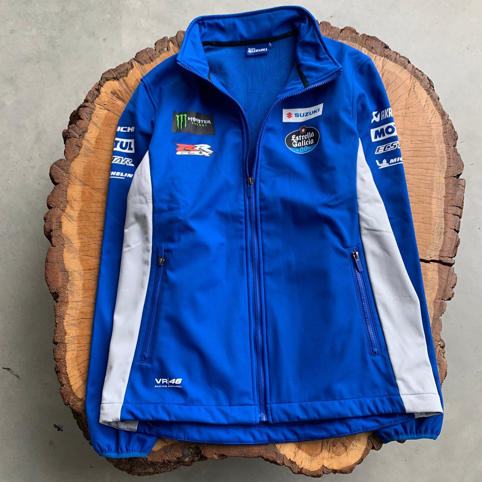 Originele Suzuki Ecstar MotoGP Jas | Monster Energy | VR46 |, Ophalen of Verzenden, Zo goed als nieuw, Maat 52/54 (L), Overige typen
