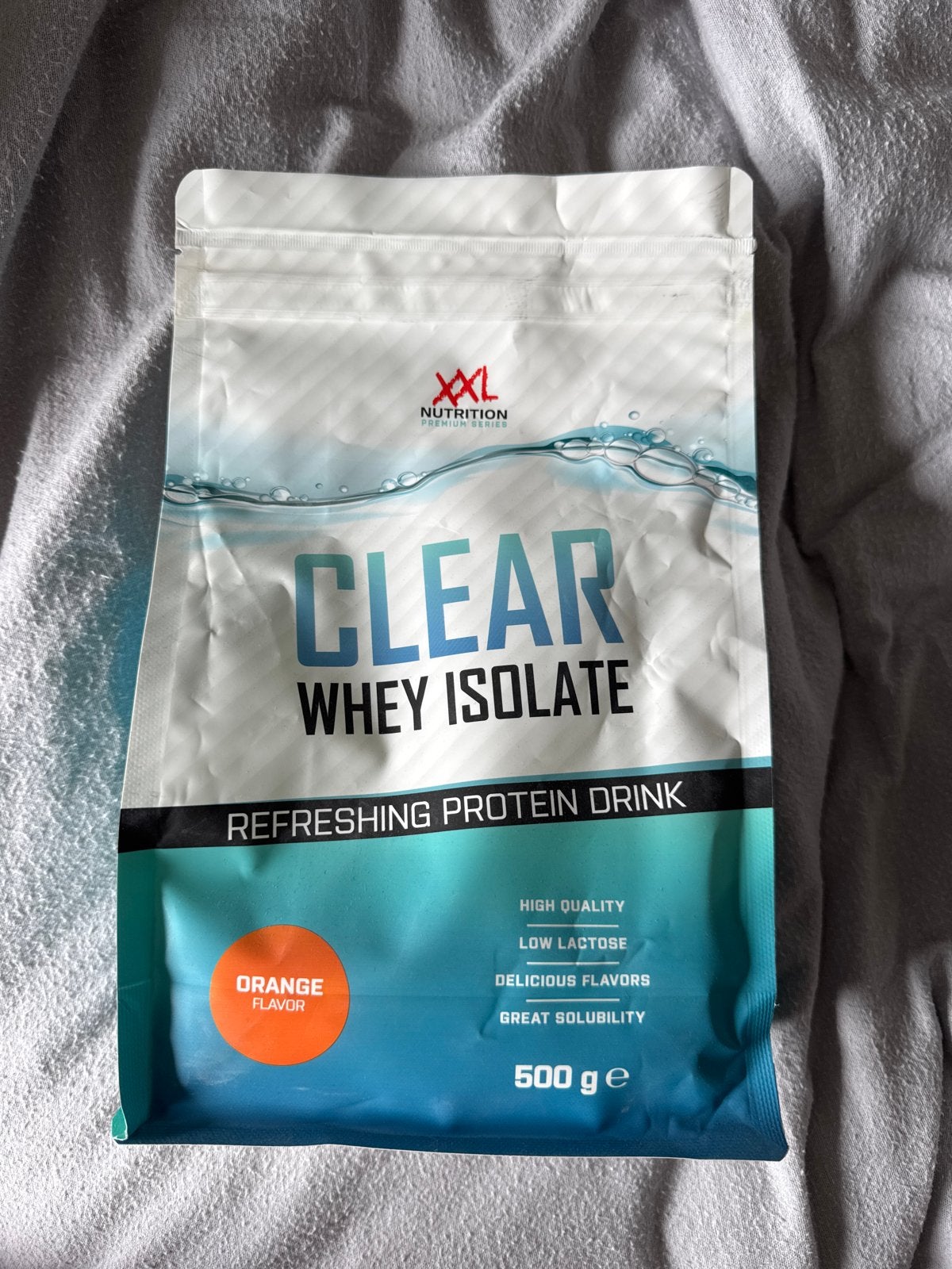 XXL Nutrition Clear Whey Isolate Orange - 500g Nieuw, Sport en Fitness, Ophalen, Nieuw, Poeder of Drank