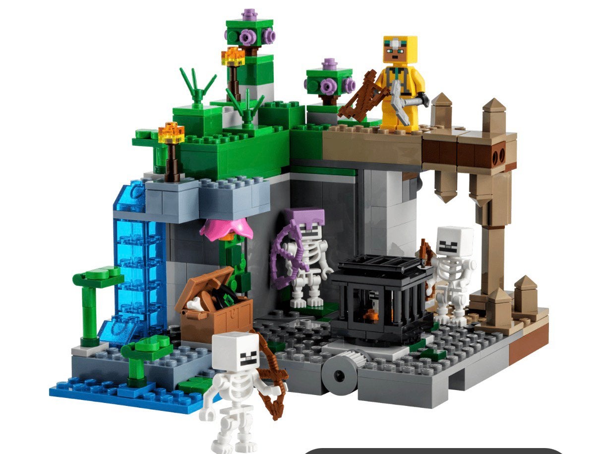 Lego 21189 ~ Minecraft - De Skeletkerker, Minecraft, Lego, Ophalen of Verzenden, Zo goed als nieuw