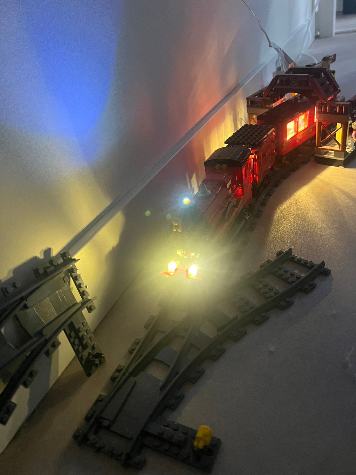 Lego 75955 harry potter trein met verlichting en motor, Inclusief extra onderdelen, Lego, Harry Potter, Ophalen of Verzenden