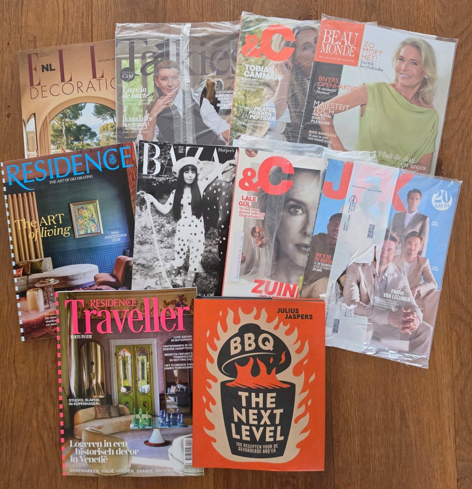 Nieuw! Elle Decoration, Vogue Living, Residence, Beau Monde, Boeken, Ophalen of Verzenden