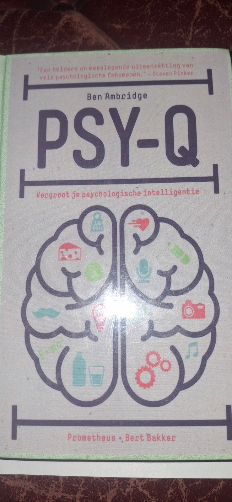 PSY-Q: Vergroot je psychologische intelligentie, Ophalen of Verzenden, Zo goed als nieuw, Overige onderwerpen, Ben Ambridge