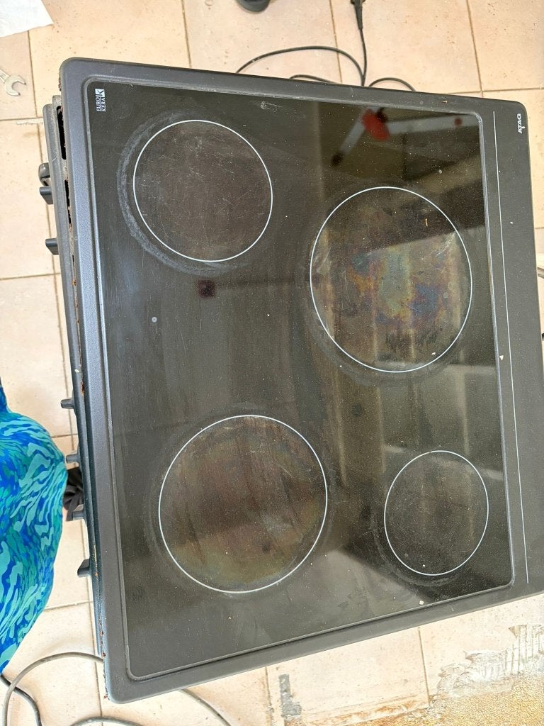 Oven en kookplaat, Witgoed en Apparatuur, Fornuizen, Ophalen, Gebruikt, 4 kookzones, Inbouw