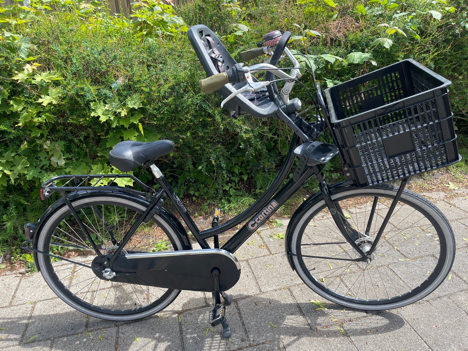 Prachtig cortina Roots moederfiets te koop, Overige merken, Versnellingen, Zo goed als nieuw, 1 zitje