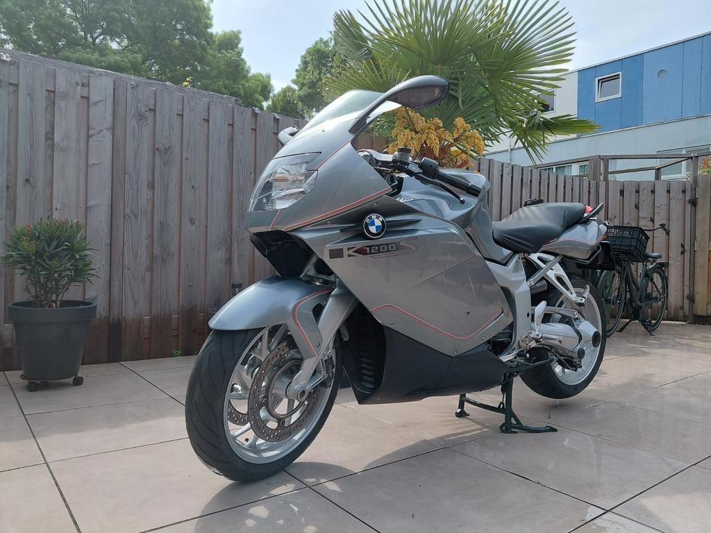 BMW K 1200 S 164pk 2006 75.000 km (ESA/ABS/Alarm/Sport), Occasion, 4 cilinders, Motorrijbewijs A, Particulier