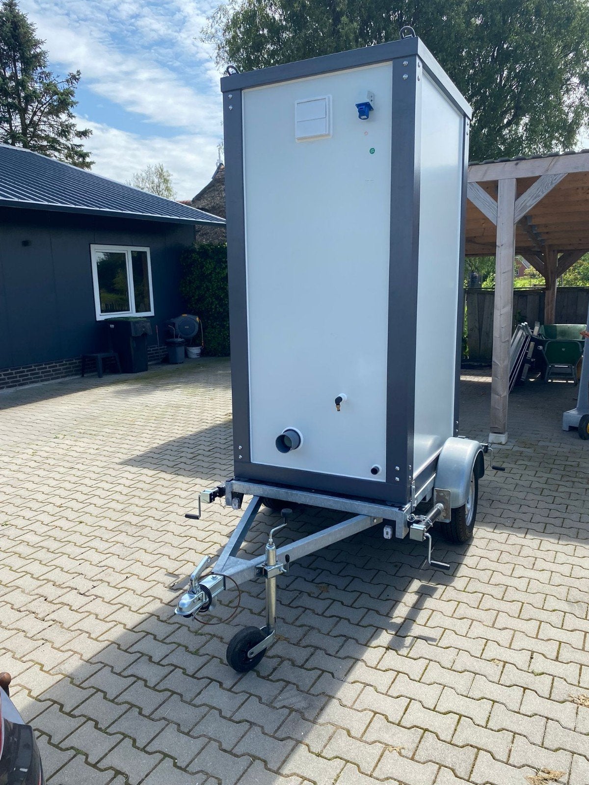 Mobiel Toilet en Wastafel op Aanhanger - Zo goed als nieuw, Ophalen, Onbekend, Toilet, Zo goed als nieuw
