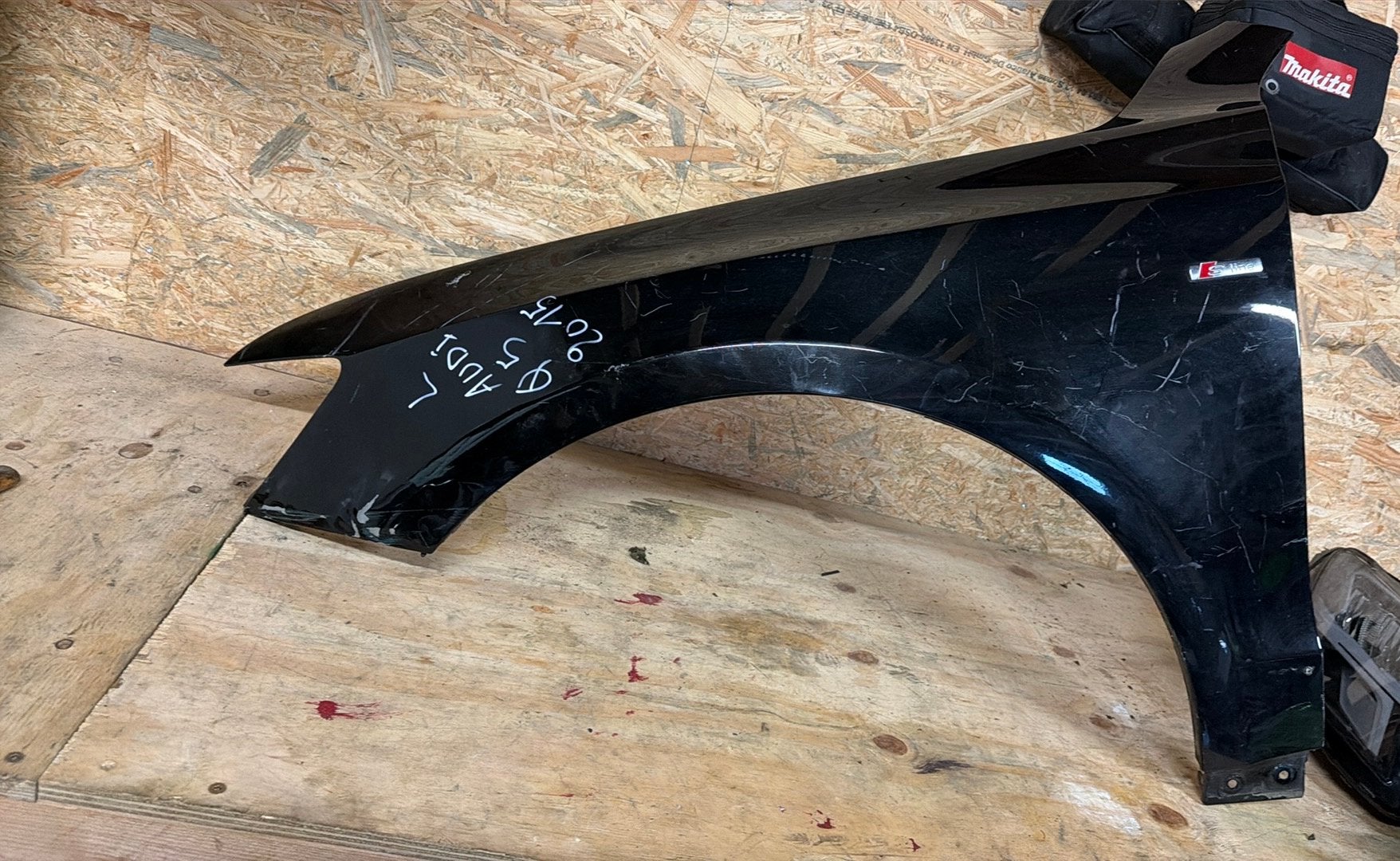 AUDI Q5 spatbord links voor 2012-2017, Ophalen of Verzenden, Links, Audi, Bumper