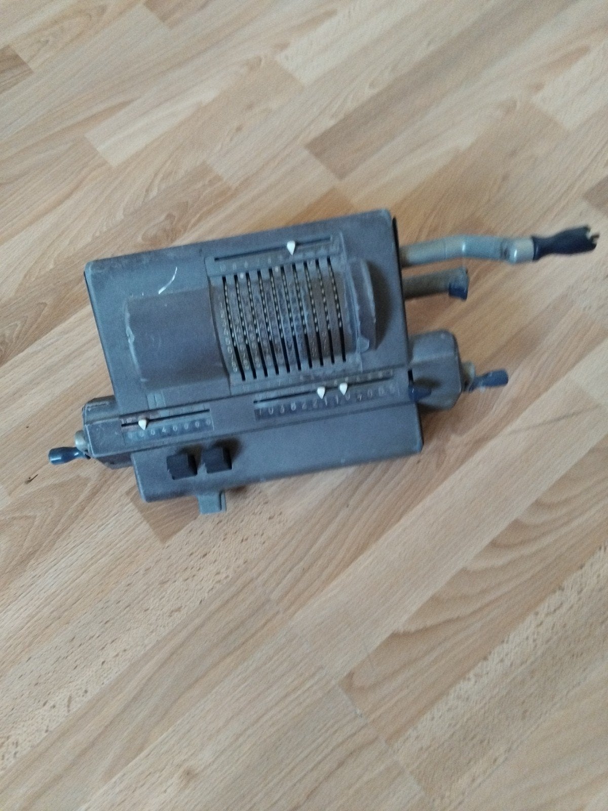 Vintage mechanische rekenmachine, Antiek en Kunst, Ophalen