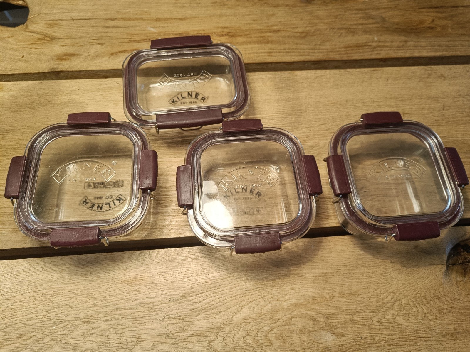 Glazen schaaltjes oven magnetron vaatwasser bestendig Kilner, Ophalen of Verzenden