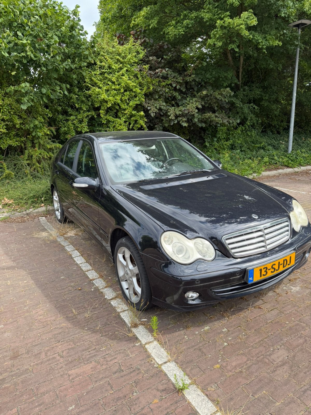 Mercedes-Benz C-Klasse 2.5 C230 Sedan 2006 Zwart, Auto-onderdelen, Ophalen, Mercedes-Benz
