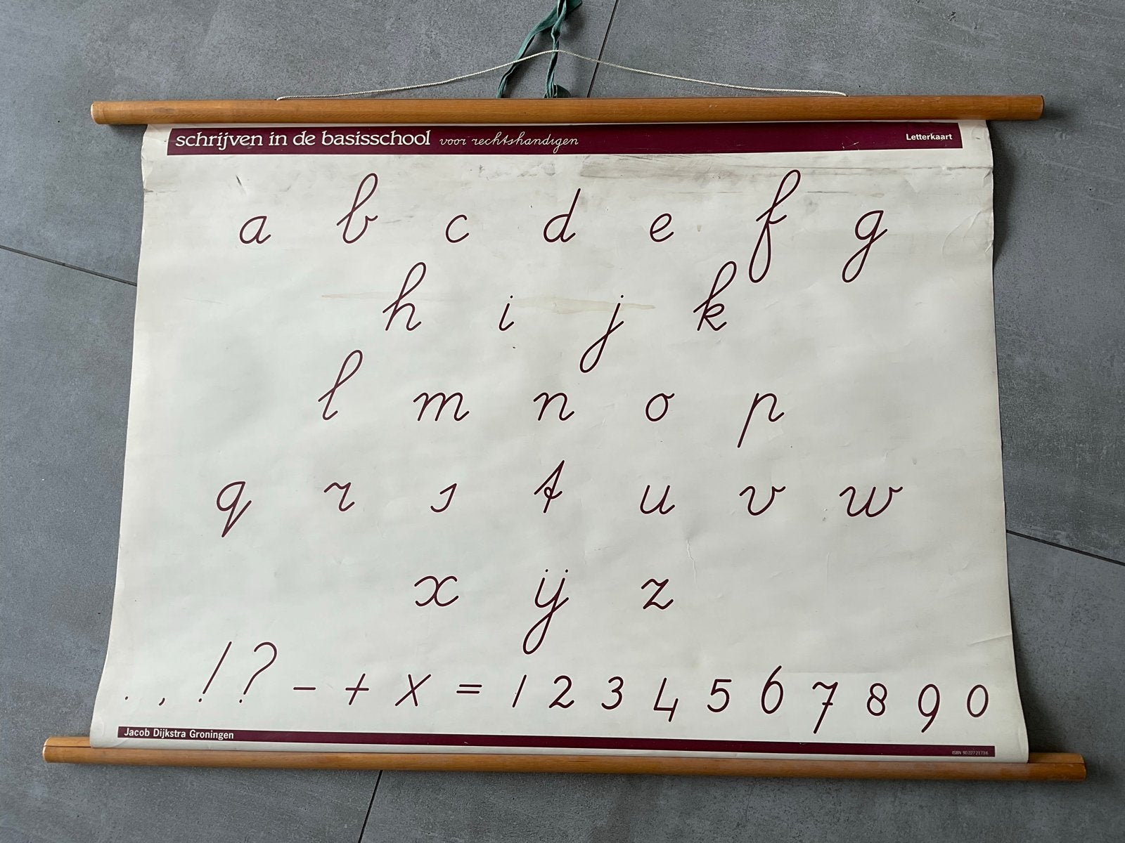 Vintage Letterkaart Schrijven Basisschool Jacob Dijkstra A, Ophalen, Overige thema's
