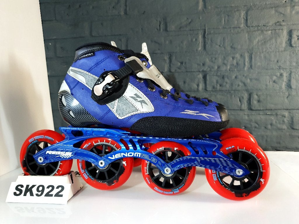 Zandstra ZR Skeelers Skates 3x100mm 1x90mm Wielen Maat 42, Verzenden, Nieuw, Kinderen, Inline skates 4 wielen