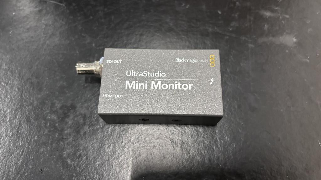 Blackmagic UltraStudio Mini Monitor Thunderbolt (incl. btw), Computers en Software, Capture cards, Zo goed als nieuw, Verzenden