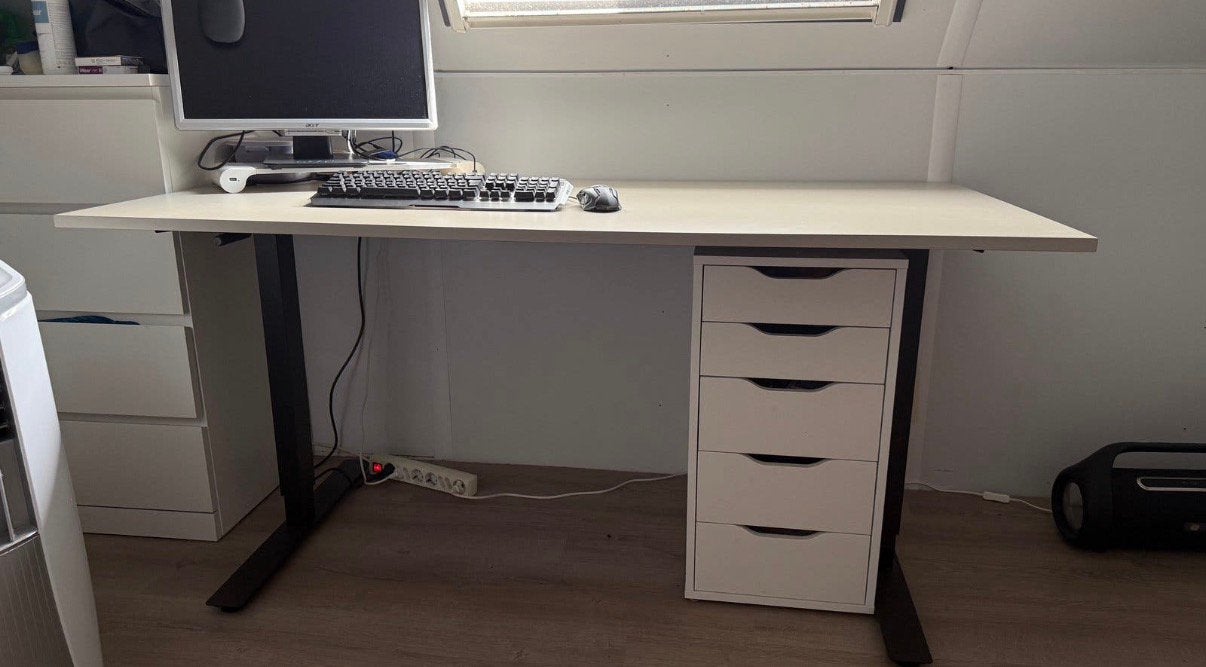 Zit/sta bureau 160x80, Ophalen, Zo goed als nieuw