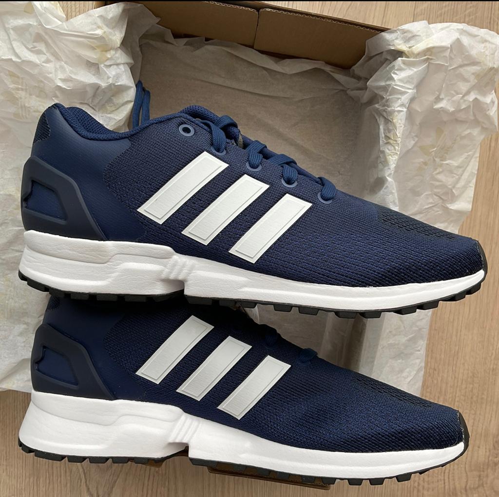 Adidas ZX 10K 45 1/3, Blauw, Sportschoenen, Nieuw, Ophalen of Verzenden