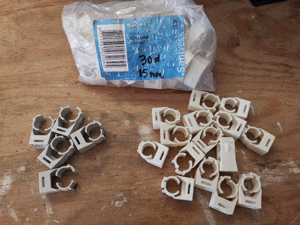 Zadels  Click  12 + 15mm  ,  en WICU zadel 17mm, Ophalen, Zo goed als nieuw, Overige typen