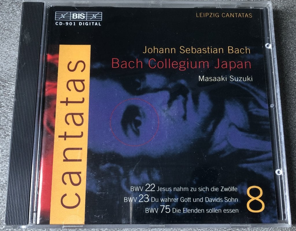 BACH - CANTATAS - MASAAKI SUZUKI - 8, Cd's en Dvd's, Cd's | Klassiek, Ophalen of Verzenden, Barok, Zo goed als nieuw, Overige typen