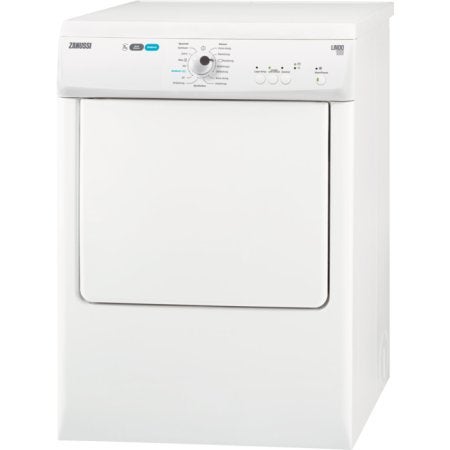 Zanussi Lindo 100 droger, Ophalen, Energieklasse A of zuiniger, 6 tot 8 kg, Luchtafvoer