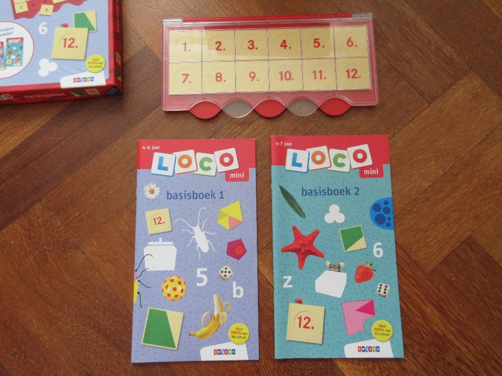 Loco Mini Starterspakket : doos+ 2 boekjes, Kinderen en Baby's, Speelgoed | Educatief en Creatief, Ophalen of Verzenden, Gebruikt