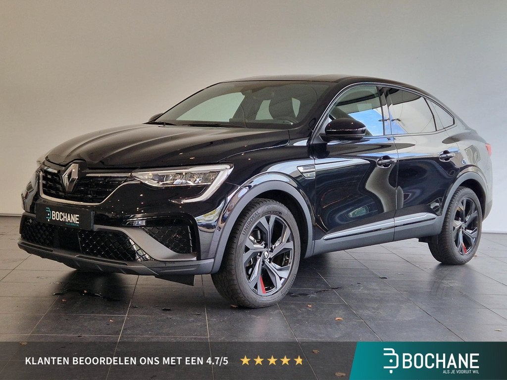 Renault Arkana 1.6 E-Tech Hybrid 145 R.S. Line | TREKHAAK |, Arkana, Gebruikt, Met garantie (alle), Zwart