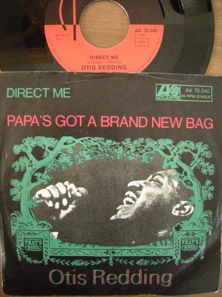 Otis Redding (Papa's Got A Brand New Bag), Gebruikt, 7 inch, Ophalen of Verzenden, R&B en Soul