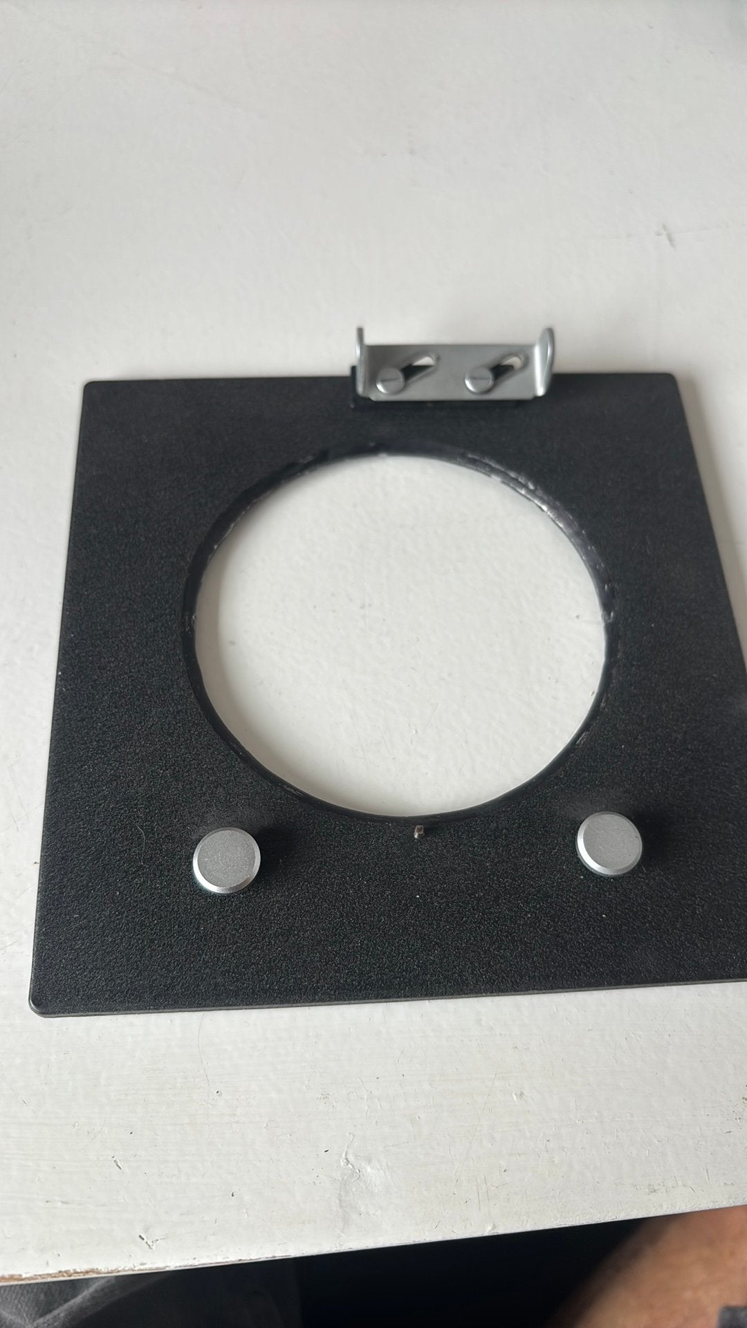 Sinar adapter plaat voor linhof technica lens, Audio, Tv en Foto, Fotocamera's Analoog, Ophalen of Verzenden, Gebruikt, Compact