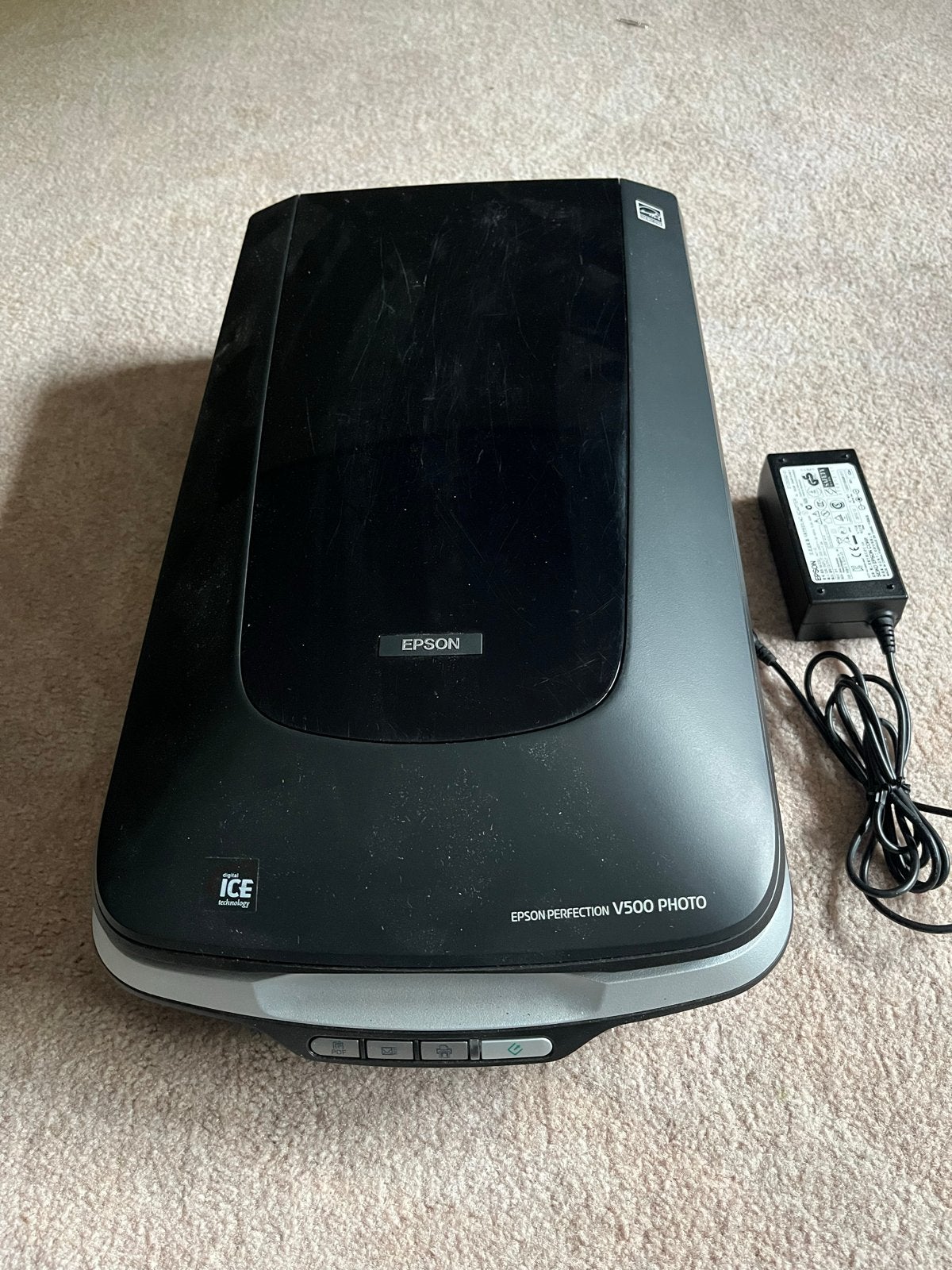 Epson Perfection V500 Photo Scanner met ICE Technologie, Computers en Software, Scanners, Ophalen of Verzenden, Gebruikt, Flatbedscanner