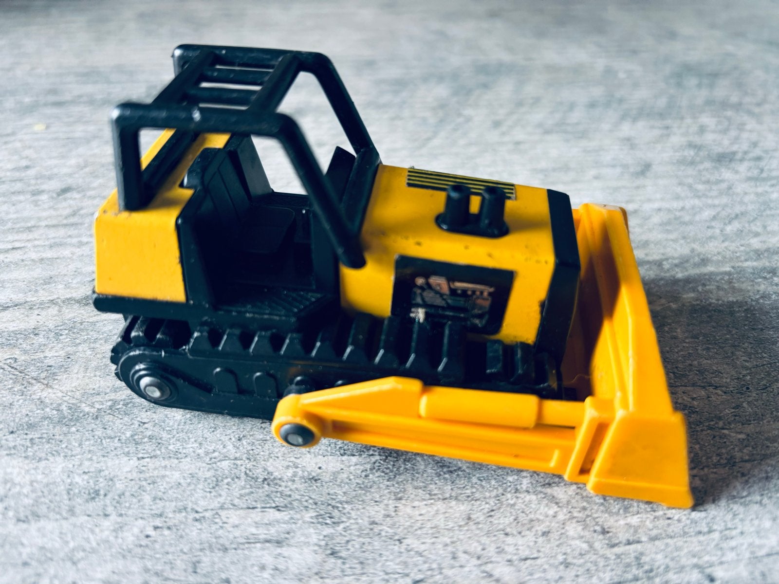 Buddy L Bulldozer Speelgoed - Vintage Geel/Zwart, Kinderen en Baby's, Speelgoed | Speelgoedvoertuigen, Ophalen, Gebruikt