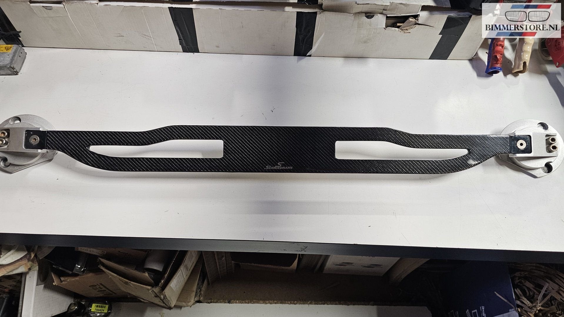 Veerpootbrug strutbar carbonlook BMW 5 serie E60 E61, Ophalen of Verzenden, -, -, -