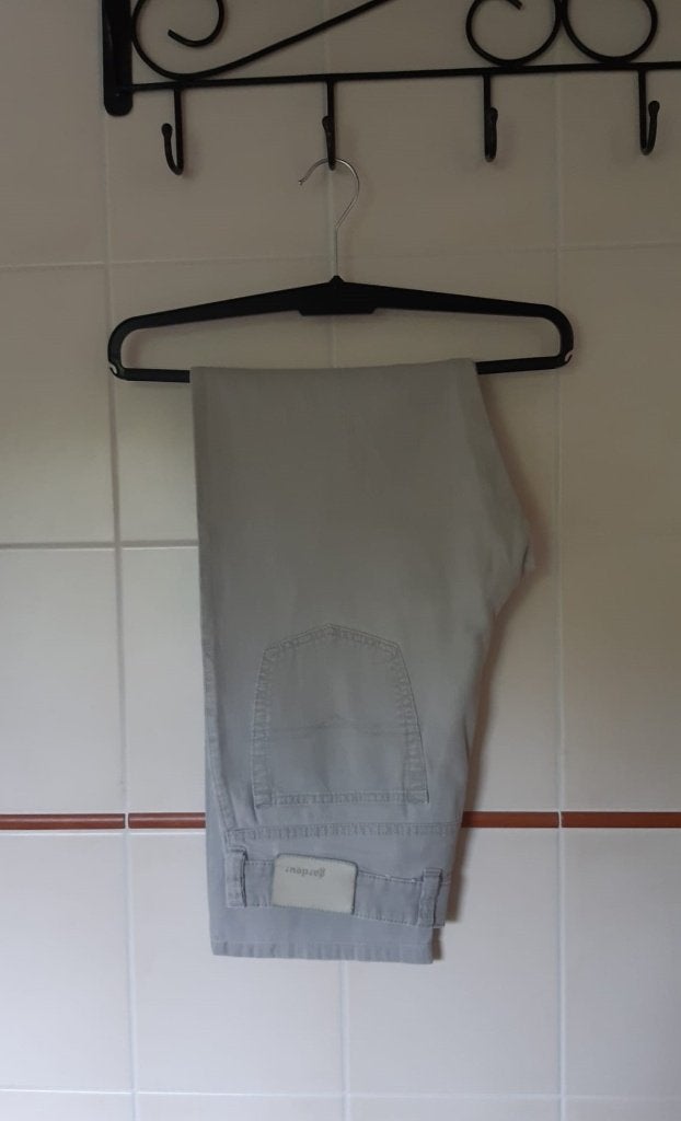 GARDEUR zomerse licht-grijze 5-pocket herenpantalon, maat 48, Kleding | Heren, Broeken en Pantalons, Gardeur, Maat 48/50 (M), Ophalen of Verzenden