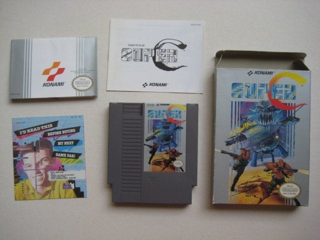 Super C Contra NES Nintendo, Avontuur en Actie, 1 speler, Ophalen of Verzenden, Zo goed als nieuw