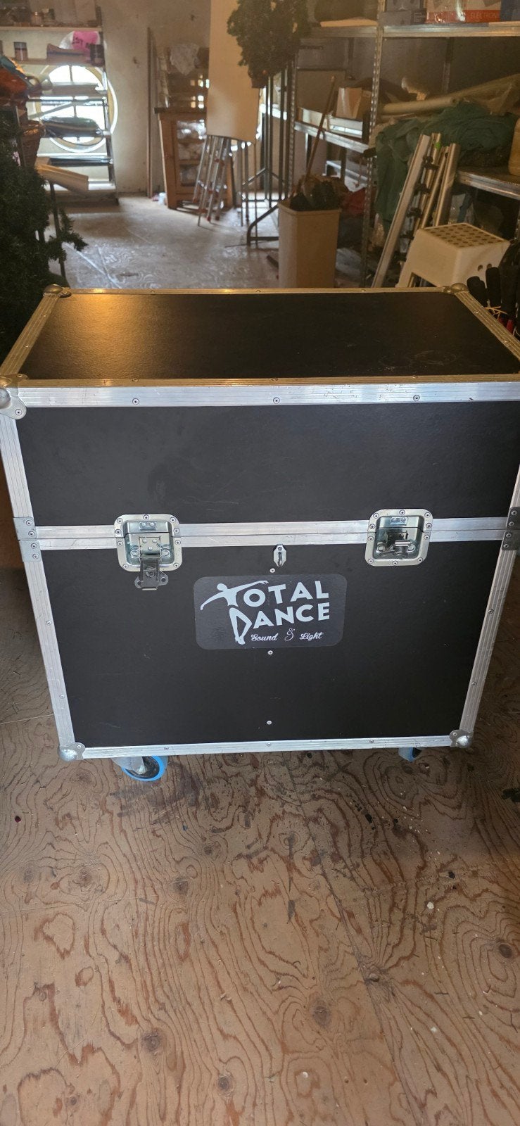 Flightcase met Wielen en 2 Compartimenten voor Speake, Muziek en Instrumenten, Behuizingen en Koffers, Ophalen of Verzenden, Gebruikt
