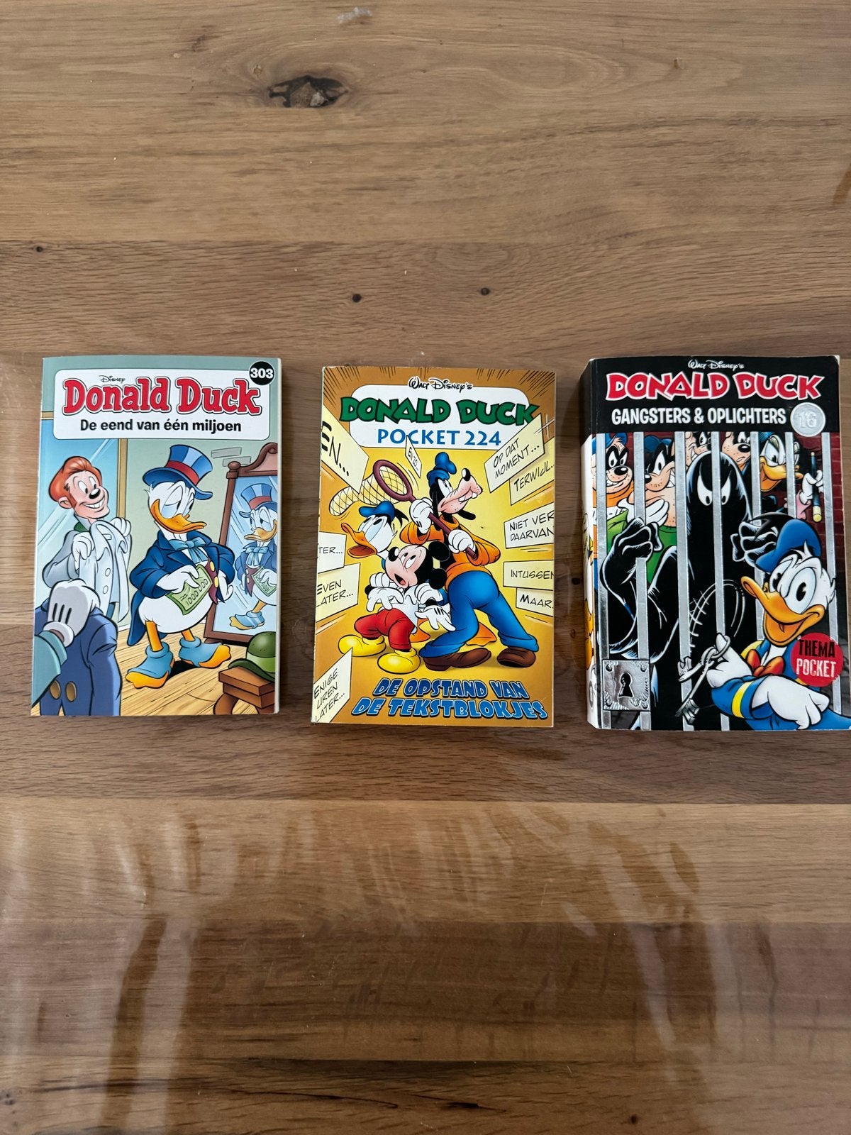 Donald Duck Pocket bundel - 3 stuks, Meerdere stripboeken, Ophalen of Verzenden, Gelezen