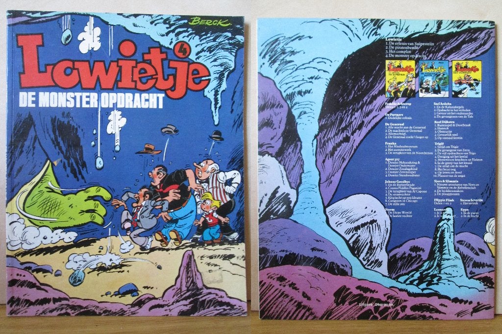 Lowietje 4 - De monster opdracht (SC), Eén stripboek, Ophalen of Verzenden, Nieuw, Berck