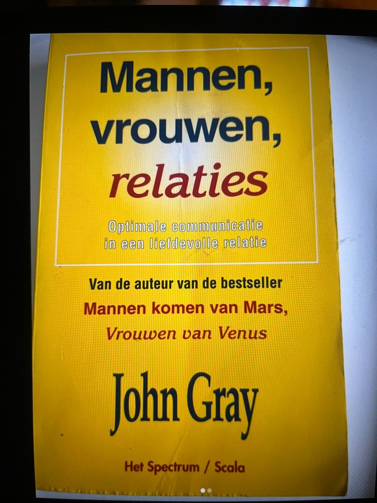 Mannen, Vrouwen, Relaties - John Gray (Zo goed als nieuw), Ophalen of Verzenden