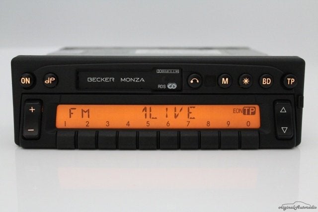 Becker Monza radio en Becker Silverstone 10 CD wisselaar, Ophalen of Verzenden, Zo goed als nieuw