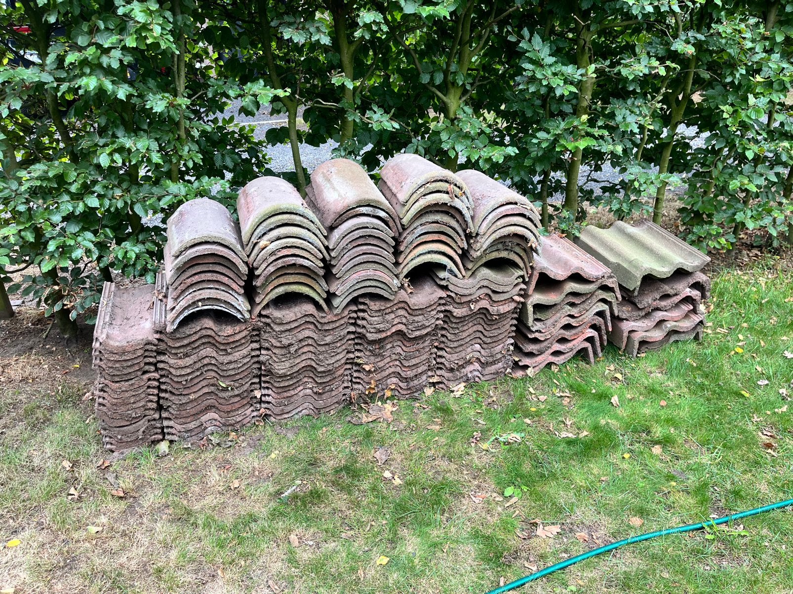 Dakpannen Lafarge GRATIS, Doe-het-zelf en Verbouw, Dakpannen en Dakbedekking, Ophalen, Gebruikt
