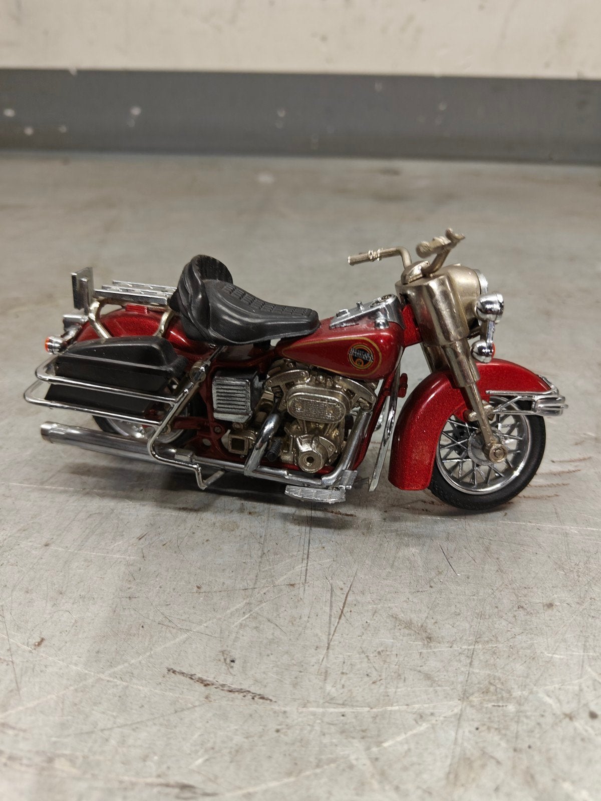 Harley Davidson FLH1200 Electra Glide 1:15, Ophalen of Verzenden, Gebruikt, Motor