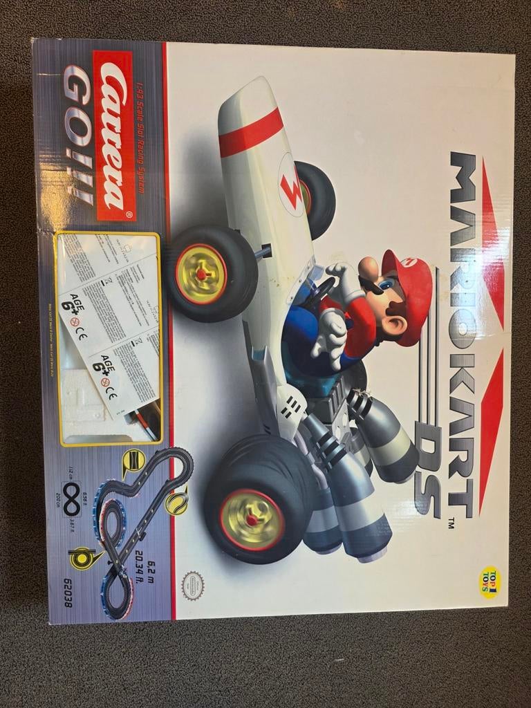 Carrera Go!!! Mario Kart DS Racebaan - Compleet met Doos, Racebaan, Zelf te bouwen, Carrera, Ophalen of Verzenden