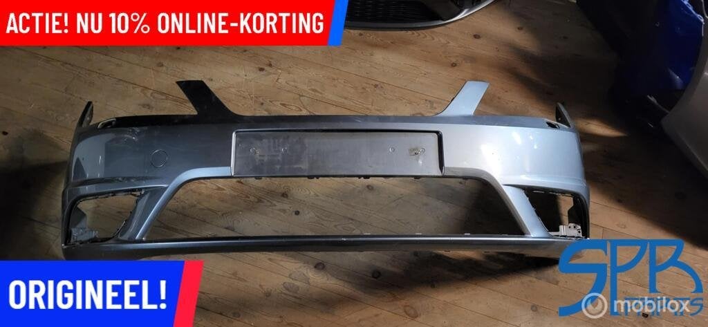 VOORBUMPER SEAT TOLEDO 4 NH 2013-2018 Voor BUMPER 6JA807221, Gebruikt, Ophalen of Verzenden, Seat, Seat