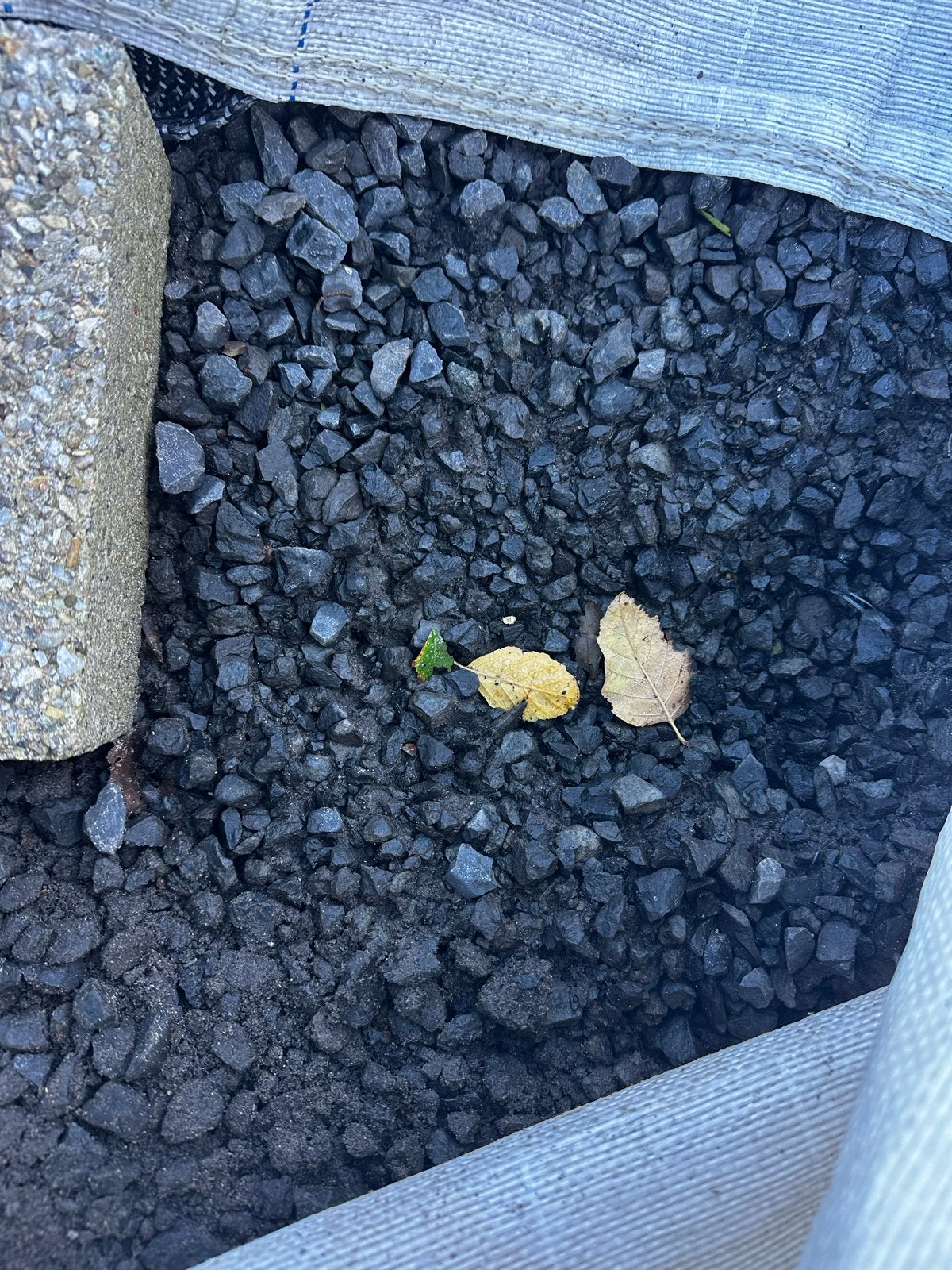 Zwart Grind - Ideaal voor Tuin en Oprit, Ophalen, Gebruikt, Zwart, Grind