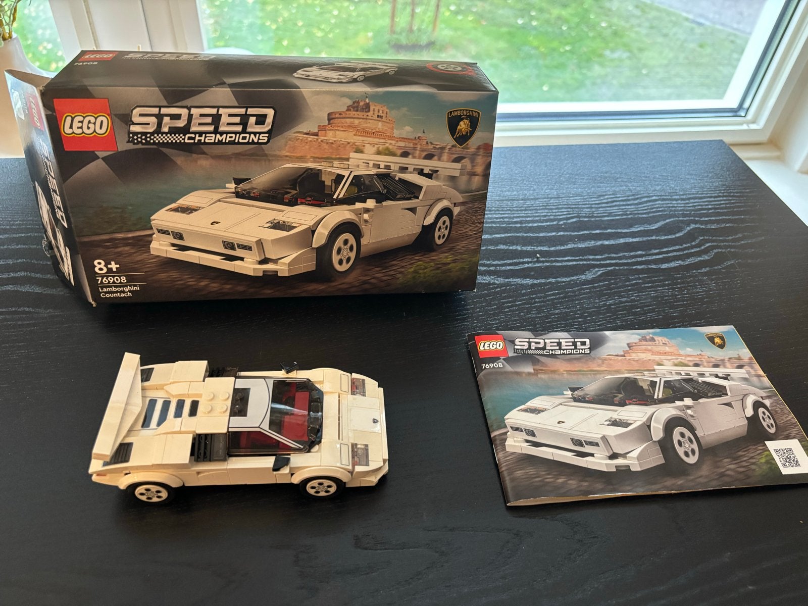 Lego Speed Champions 76908 Lamborghini Countach, Ophalen of Verzenden, Zo goed als nieuw, Lego