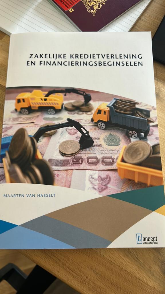 Zakelijke kredietverlening en financieringsbeginselen, Ophalen of Verzenden, Management, Nieuw, Maarten van Hasselt