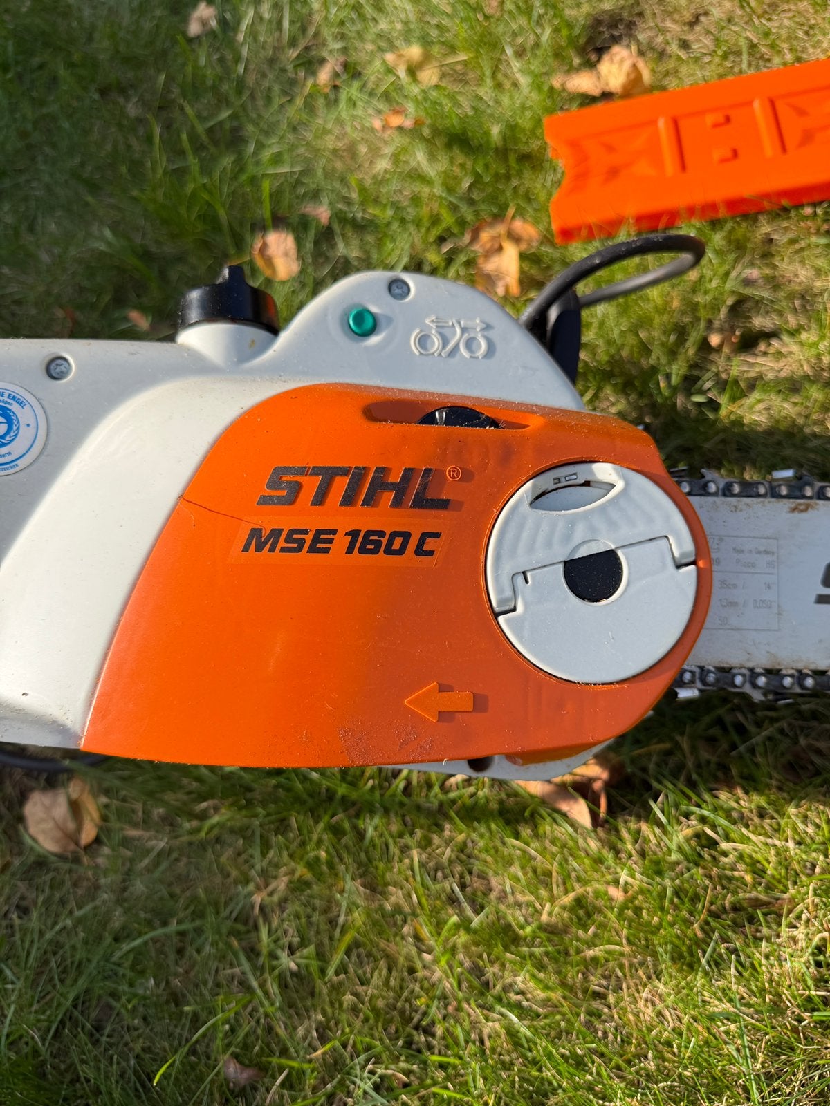 Kettingzaag Stihl MSE 160C met stroom kabel