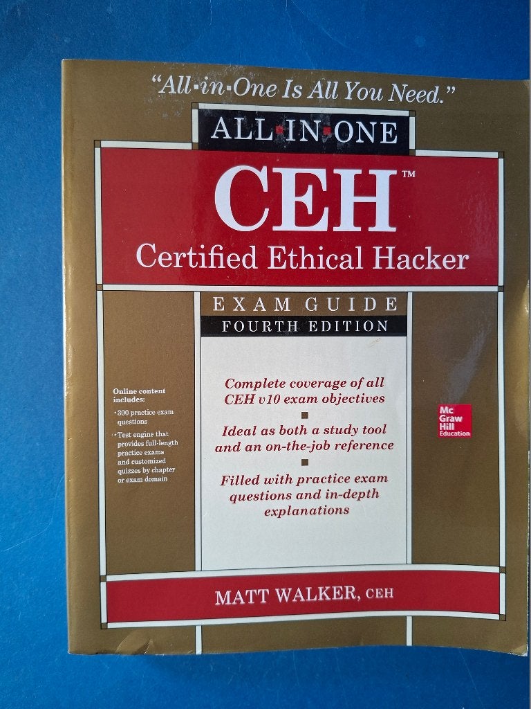 CEH Certified Ethical Hacker All-in-One Exam Guide, Boeken, Informatica en Computer, Zo goed als nieuw, Internet of Webdesign