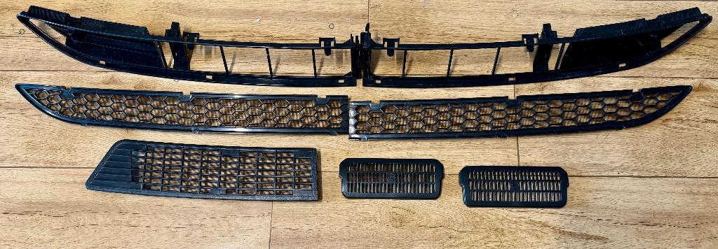Set roosters voor Tesla Model 3 Highland, Ophalen, Nieuw, Voor, Bumper