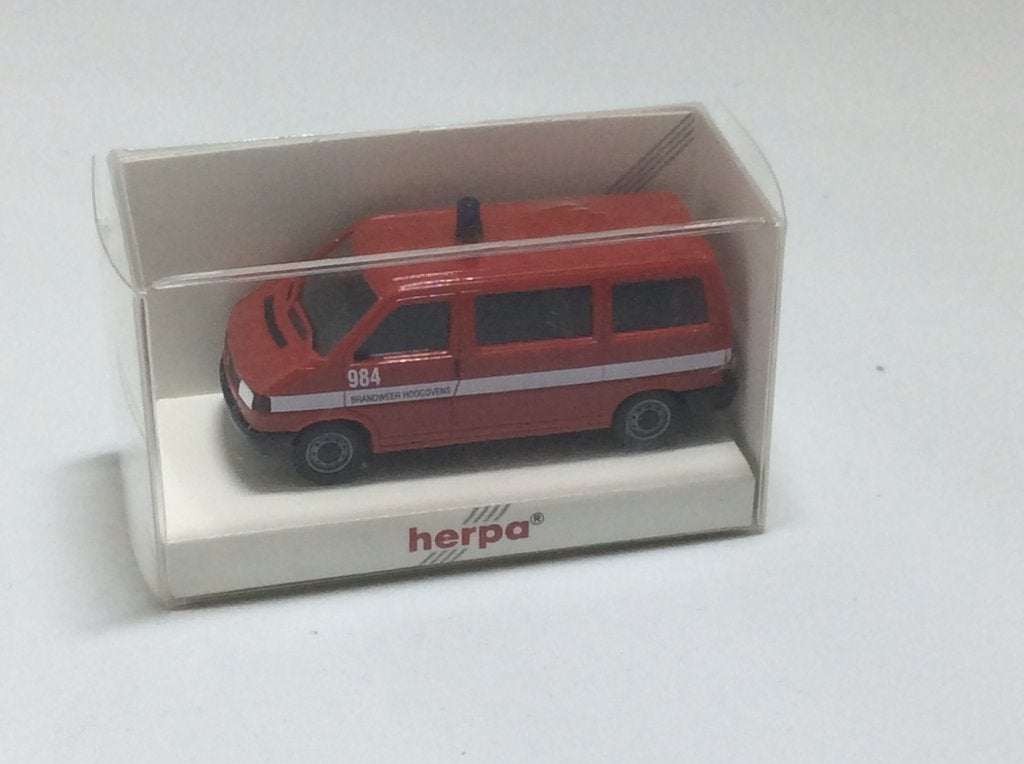 Brandweer 40. Herpa VW T4 Hoogovens 984. 1:87, Ophalen of Verzenden, Nieuw, Bus of Vrachtwagen, Herpa